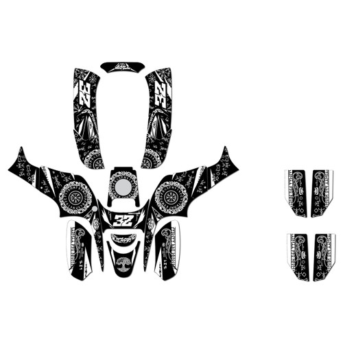 drr drx70 graphics kit all years midgard series white