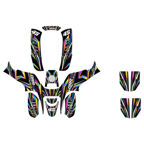 drr drx90 graphics kit all years prime series rainbow