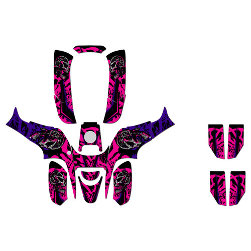 drr drx70 graphics kit all years revolt series purple