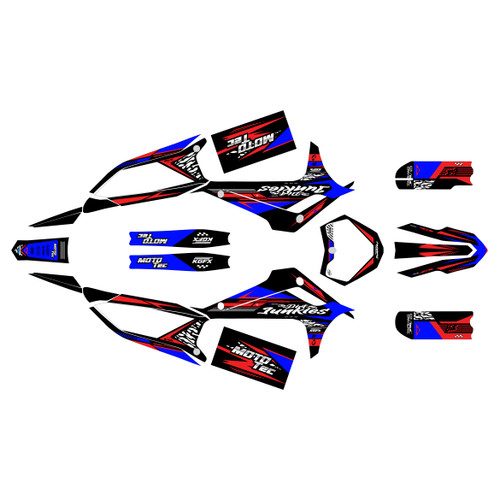 mototec pro72v-8000w graphics kit all years rugged series red