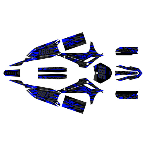 mototec pro72v-8000w graphics kit all years twitch series blue