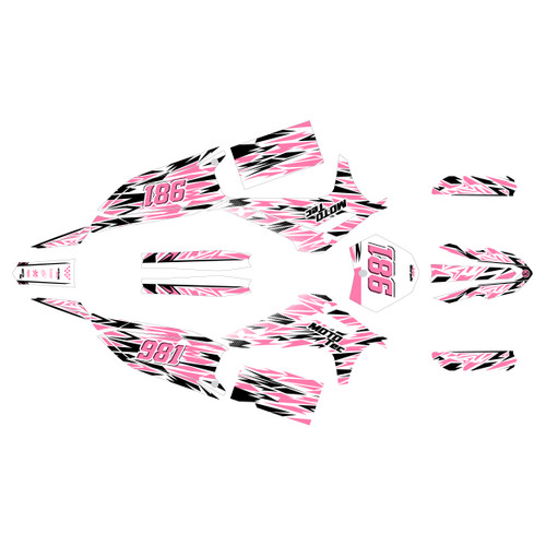 mototec pro72v-8000w graphics kit all years twitch series pink