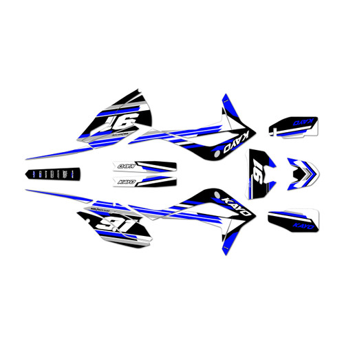 kayo k6efi250 graphics kit all years coil series blue