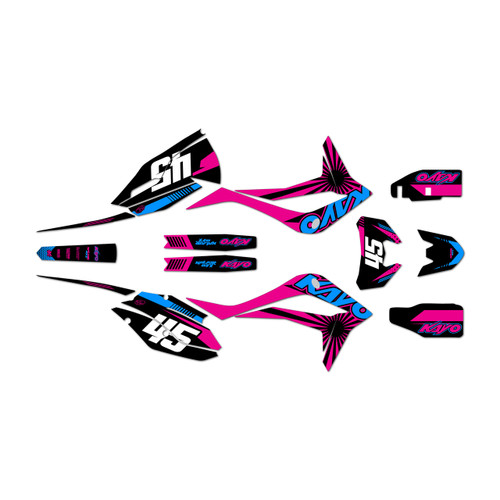 kayo k6efi250 graphics kit all years fh series magenta