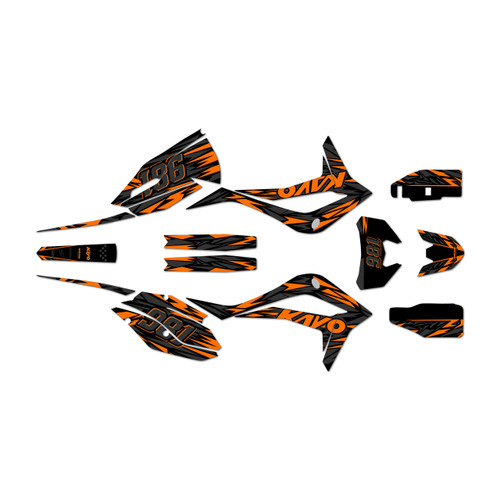 kayo k6efi250 graphics kit all years twitch series orange