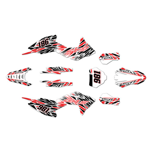 gasgas mc65 graphics kit 2024-2026 twitch series red-shift
