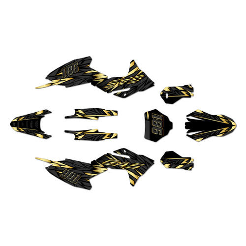 gasgas mc65 graphics kit 2024-2026 twitch series gold