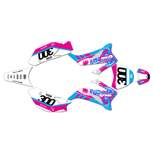ssr sr140tr graphics kit 2021-2026 surfsup series magenta