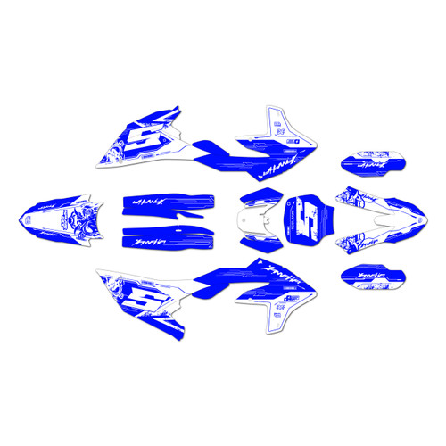 yamaha yz450f graphics kit 2026 nightcity series blue-shift