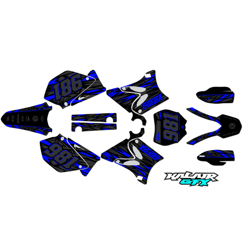 Graphics Kit for Yamaha YZ125 (2008-2014) Twitch Series