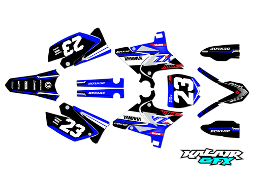 Graphics Kit for Yamaha YZ125 UFO RESTYLED (2002-2014) Viper Series