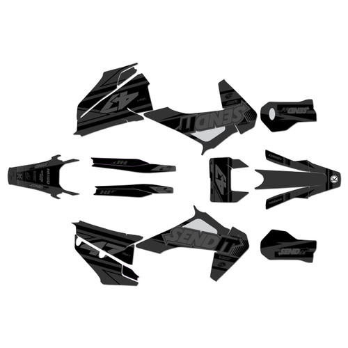 Husqvarna TE150 TE250 TE300 graphics kit 2020-2023 fresh series smoke