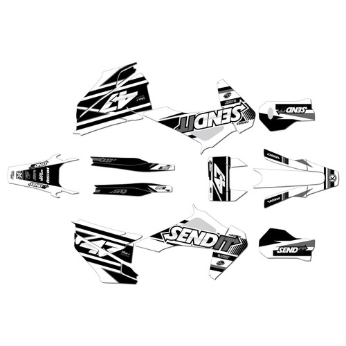 Husqvarna FE250 FE350 FE450 & FE501 graphics kit 2020-2023 fresh series white