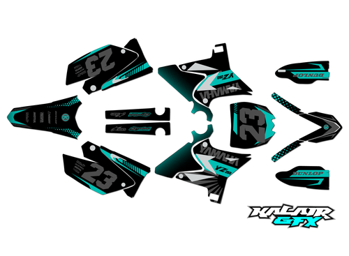 Graphics Kit for Yamaha YZ250 UFO RESTYLED (2002-2014) Fh Series