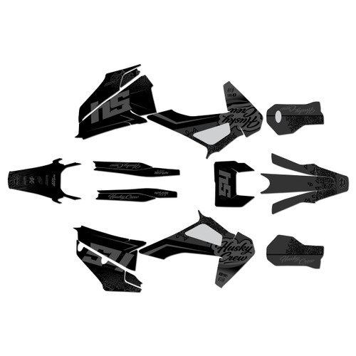 husqvarna fe501 graphics kit 2020-2023 fatality series smoke