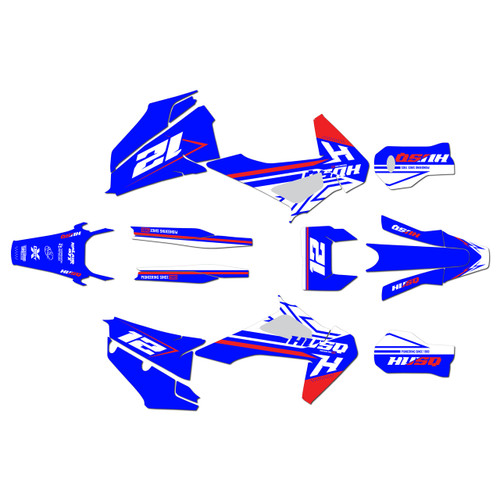 husqvarna fe501 graphics kit 2020-2023 serenity series red-shift