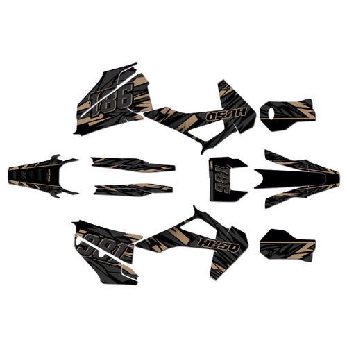 husqvarna fe501 graphics kit 2020-2023 twitch series tan