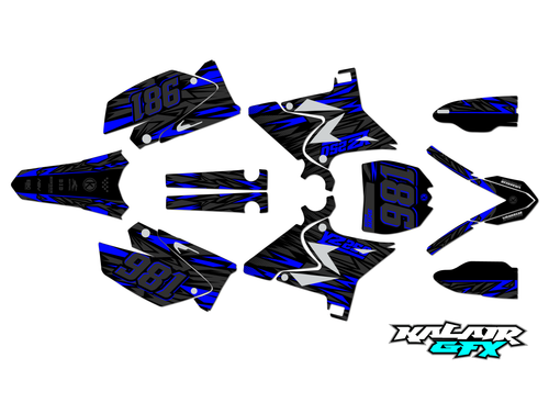 Graphics Kit for Yamaha YZ250 UFO RESTYLED (2002-2014) Twitch Series