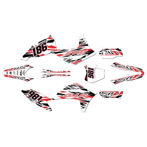 gasgas ec300f graphics kit 2021-2023 twitch series red-shift