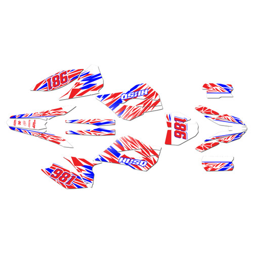 husqvarna tc85 graphics kit 2015-2017 twitch series red-shift