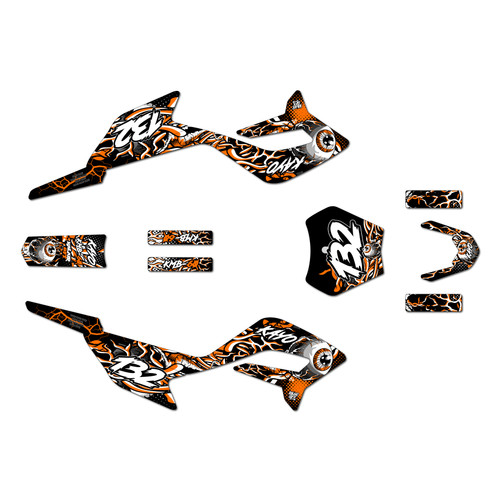 kayo kmb60 graphics kit 2024-2026 core series orange