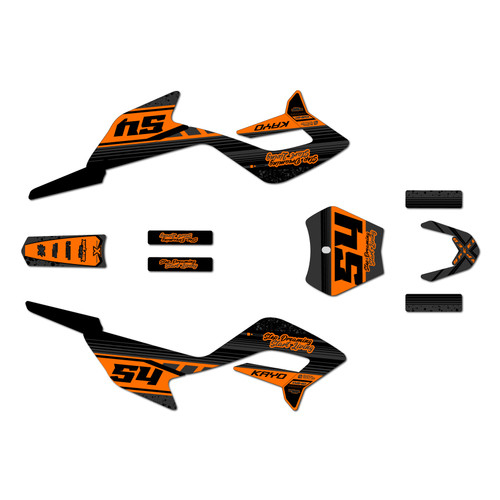 kayo kmb60 graphics kit 2024-2026 split series orange-shift