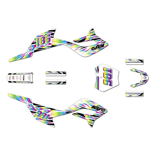 kayo kmb60 graphics kit 2024-2026 twitch series rainbow