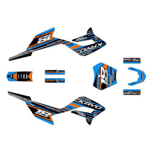 kayo kmb60 graphics kit 2024-2026 warrior series cyan