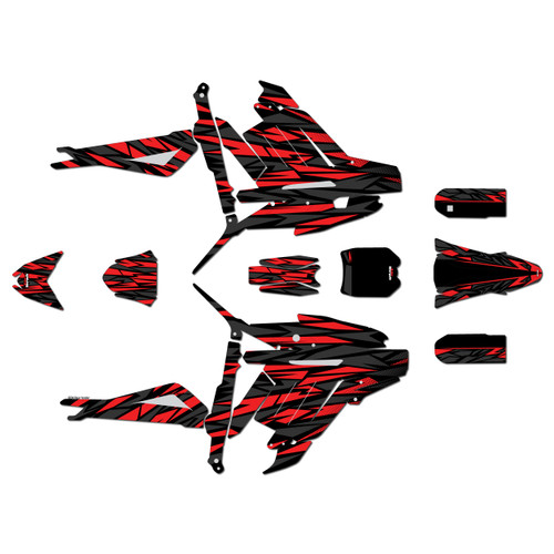 talaria sting graphics kit all years twitch series red