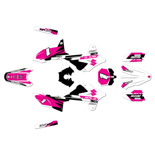 suzuki drz4sm graphics kit 2025+ blaze series magenta