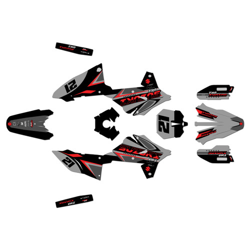 suzuki drz4s graphics kit 2025+ shaders series red