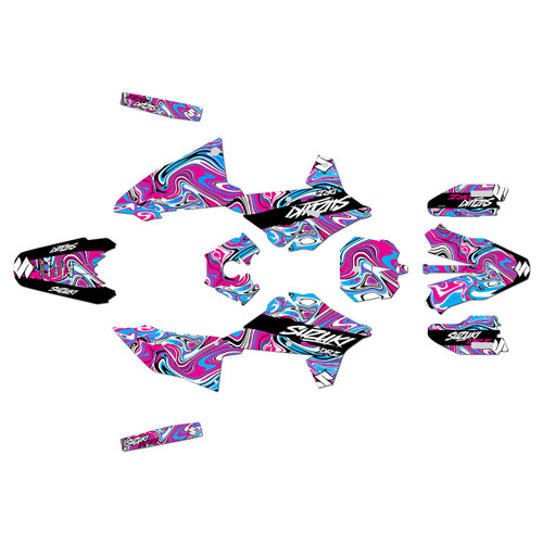 suzuki drz4s graphics kit 2025+ snagged series magenta