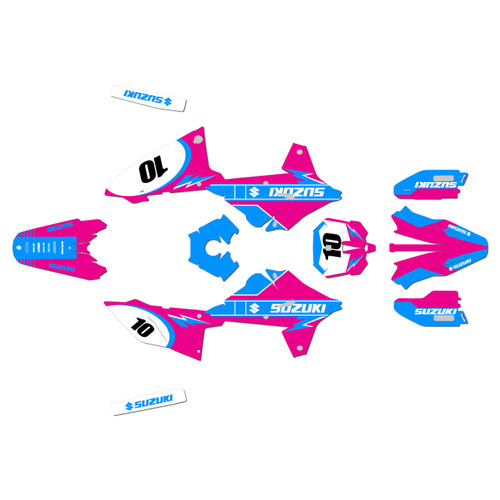 suzuki drz4sm graphics kit 2025+ speed series magenta