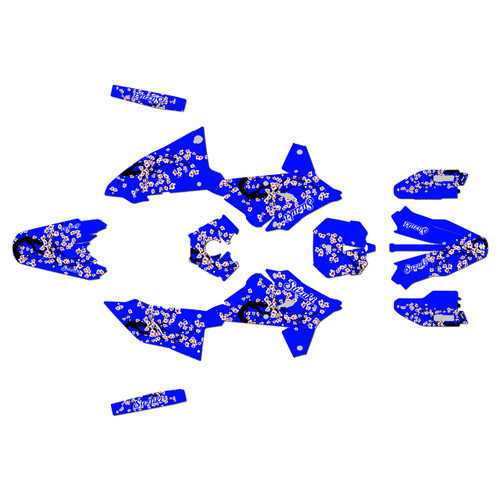 suzuki drz4sm graphics kit 2025+ stim series blue