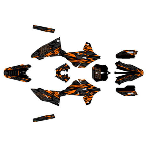 suzuki drz4s graphics kit 2025+ twitch series orange