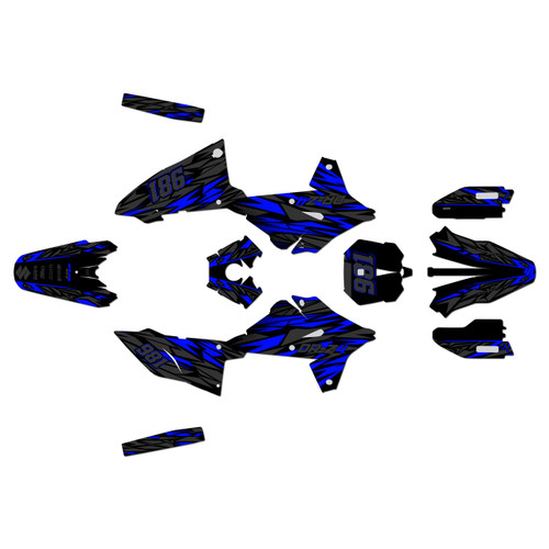 suzuki drz4sm graphics kit 2025+ twitch series blue