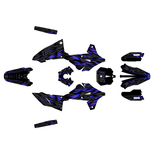 suzuki drz4sm graphics kit 2025+ twitch series purple