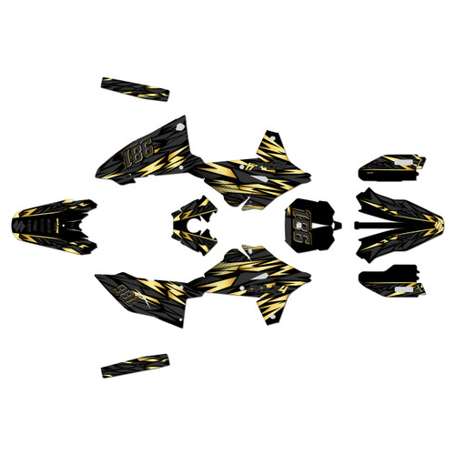 suzuki drz4sm graphics kit 2025+ twitch series gold