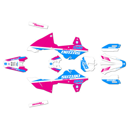 suzuki drz4s graphics kit 2025+ voltaic series magenta