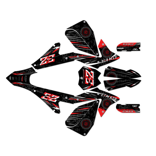 electro co etm rtr graphics kit all years midgard series red
