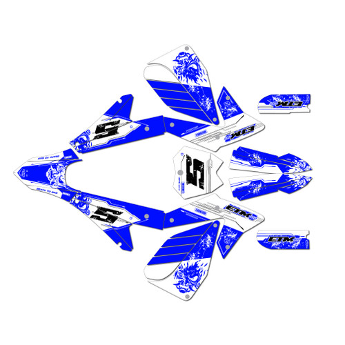 electro co etm rtr graphics kit all years night series blue-shift
