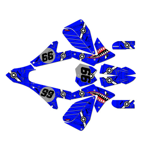 electro co etm rtr graphics kit all years predator series blue