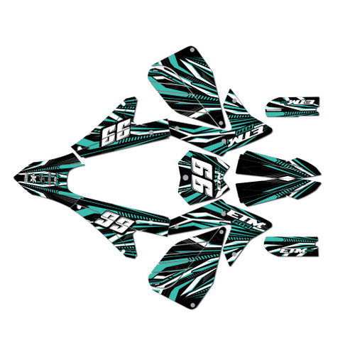 electro co etm rtr graphics kit all years prime series teal