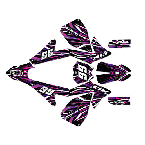 electro co etm rtr graphics kit all years prime series purple