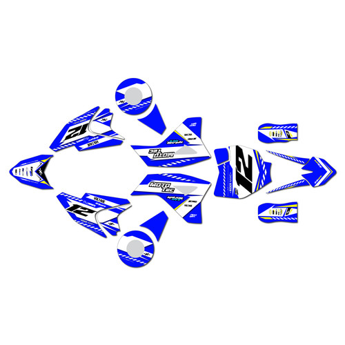 mototec 36v 48v graphics kit all years lethal series blue