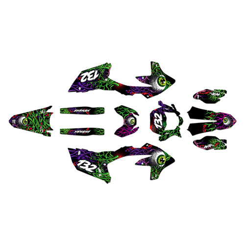 yamaha wr250f graphics kit 2025-2026 core series purple
