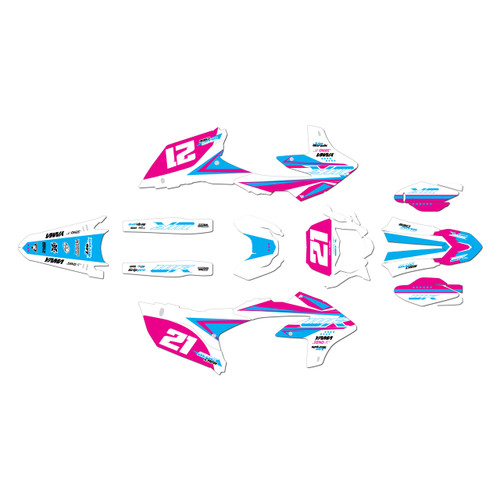 yamaha wr450f graphics kit 2024-2026 og series magenta