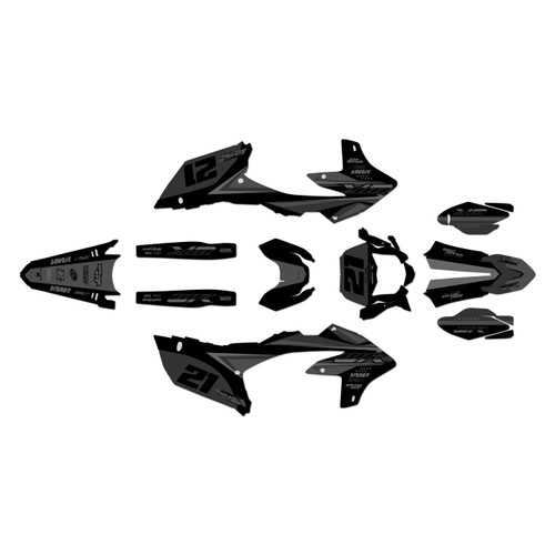 yamaha wr450f graphics kit 2024-2026 og series smoke