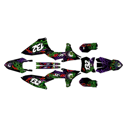 ktm 85sx graphics kit 2025-2026 core series purple