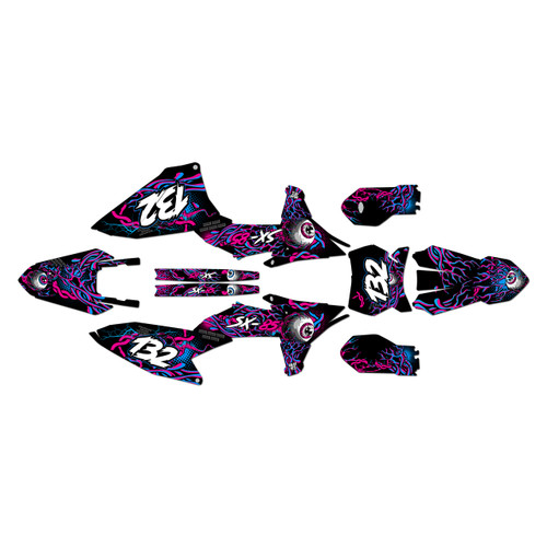 ktm 85sx graphics kit 2025-2026 core series magenta